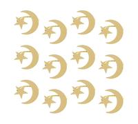 Qusinfc Rustproof Alloy Sun Moons Pattern Napkin Holders for Dinner Festivals Tableware Festival Tableware Clip