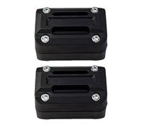 Qusinfc Shock Absorption Rubber Motorcycle Frame Guard Universally Motorcycle Front Fork Frame Sliders Crash Protections Crash Protector