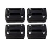 Qusinfc Shock Absorption Rubber Motorcycle Frame Guard Universally Motorcycle Front Fork Frame Sliders Crash Protections Crash Protector