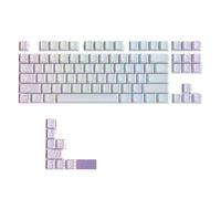 Qusinfc Side Printed Shining Through Keycaps Constructed From High End for Mechanical Keyboard Enthusiasts Side Printed Backlit Keycaps