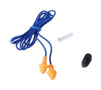 Qusinfc Silicone Ear Plugs With Cord Earplugs Noise Reduction Plugs Reusable Earplugs For Protective Work Sleep Public Transport Headphones