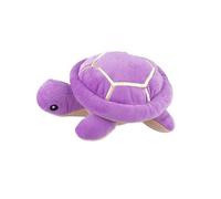 Qusinfc Squeaking Plush Turtles Toy for Dog Chew Stuffed Animals Engagement Teething Toy for Various Breeds Indoor Entertainment Engaging Plush Squeaky Turtles for Dog Chewing Play