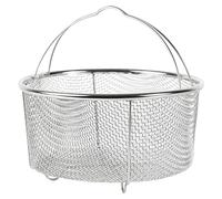 Qusinfc Stainless Steel Chip Basket Multi Functional Basket Air Frying Baskets For Frying And Serving Treats Air Accessories