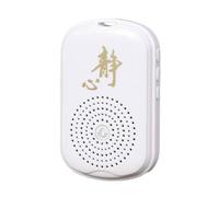 Qusinfc Traditional Music Speakers Amitabha Prayer Machine With Builts In Classical Buddhist For Experiences Portable Player
