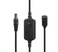 Qusinfc Type C Female To 5.5x2.1mm Male Power Cable Router Cord 5V 9V 12V Adjustable Output For Modem Router Adjustable Output