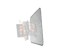 Qusinfc Under Grills Mats for Outdoor Grills, Double-Side Flameproof Protective Mat Decks, Outerdoor BBQ Pit Fireplaces Mats Indoor Fireplaces/Pit Mat