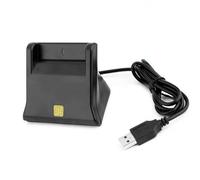 Qusinfc USB2.0 Interfaces Intelligent Card Reader Supports CACs Cards for Offices and Banking Use Model Card Reader
