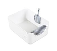 Qusinfc Ventilated Control Litter Box Leakproof Durability Cats Potty Bag for Travel Car Hotel Use Control Cats Litter Box