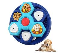 Qusinfc Veterinary Recommended Slow Consumption Dog with Rotating Layers Ideal for Quick Consumers and Weight Control Small Dog Slow Feeder