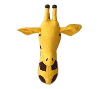 Qusinfc Wall Hanging Mount Animal For Head Toy Stuffed Plush Giraffe For Head Decor For Nursery/Child Room Kid Gift Room Decor Lights Battery