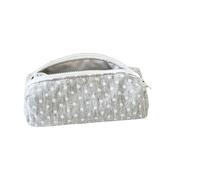 Qusinfc Weight Fabric Pencil Case Large Capacity Pencil Bag Multipurpose Pen Pouches for Students Women School Offices Use Point Writing Materials Bag