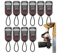 Qusmeiyici 10PCS Camera Strap Quick Release Buckles, Camera Strap Rapid Connectors, Universal Connection Buckle Adapter, Camera Wrist Strap Buckles for Quick Detach