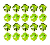 Qusmeiyici 20Pcs Bird Trees Embroidered Applique Patches, DIY Sew on Patch Iron on Patches for Clothing Jackets Jeans Skirts Backpacks Hats Arts Craft Sew Making （Gold Bird Tree/Bird Tree）