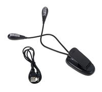 Qussedser 1 PCS Music Stand Light Clip on LED Book Lights Perfect for Bookworms,Piano Player,Kids