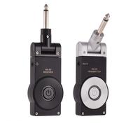 Qussedser 2.4G Guitar Wireless System Transmitter Receiver Rechargeable 180 Rotatable