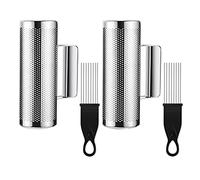 Qussedser 2Sets of Metal Scrapers 8X3 Inch Stainless Steel Instruments Percussion Instruments Live with Scrapers Replacement Spare Parts