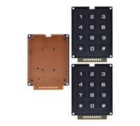 Qussedser 3 Pcs Keyboard Modules 12 Key 4x3 Matrixes Array Keyboard Lndustrial Keyboard with Industry Scanning Easy to Use