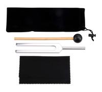 Qussedser 432 Hz Tuning Fork for Healing Sound Healing Therapy and Yoga 423hz Aluminum Alloy Tuning Fork Silver