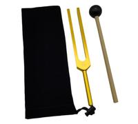 Qussedser Aluminum Alloy Tuning Fork Set Sound Therapy Instrument Musical Instrument Accessories Relieve Work Stress UT396