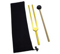 Qussedser Aluminum Alloy Tuning Fork Set Sound Therapy Instrument Musical Instrument Accessories Relieve Work Stress F285HZ