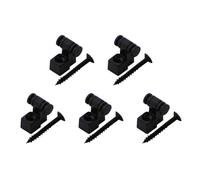 Qussedser Electric Guitar Ball Bearing String Buckle Rolling Tree Retainer Roller String Guide Black