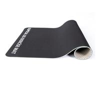 Qussedser Ellipse Leg Exerciser Machine Mat, Non-Slip Workout Mat for Under Desk Ellipticals, Electric Seated Foot Pedal Exerciser