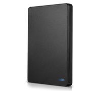 Qussedser External Mobile Hard Disk High USB 3.0 1TB Storage Portable Hard Disk for Laptop Desktop PC Black
