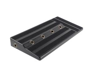 Qussedser Guitar Effects Pedal Board Sturdy Guitar Pedalboard Case with Sticking Tape Guitar Pedals Replacement