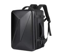 Qussedser Hard Shell Laptop Backpack Expandable Waterproof Anti Theft Computer Backpack Gaming Business Backpack for Men Women,B