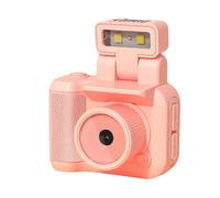 Qussedser Mini SLR Style Camera Cmos with Flash Light and Charging Dock Portable Video Recorder DV 1080P with LCD Screen C