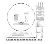 Qussedser Musical Instrument, Banjo Repair Tools Silver Banjo Guard Side Protection Plate Set Metal Turtle Accessories