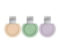 Qussedser Portable Large Diameter Silicone,Silicone Travel Bottles, Silicone Portable Travel Bottles Easy to Use