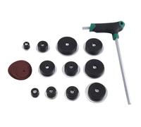 Qussedser Saxophone Tube Sound Hole Grinding Leveling Repair Tools Wind Instrument Lapping Tools for Tenor Soprano Alto Sax Woodwind Instrument Accessories