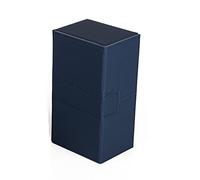 Qussedser Ultra 200+Cards Deck Box PU Leather Cards Deck Case for Magicalalal the Cards MGT//Gathering Games,Blue