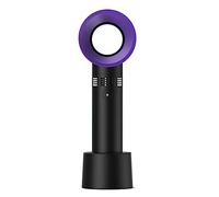 Qussedser USB Charging Fan Eyelashes Dryer Plant False Lashes Fan USB Mini Fan for Eyelash Extension Beauty Makeup Tools Black