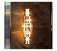 QUSYZD Luxury Crystal Wall Light E14 LED Corn Lamp,Warm light-L