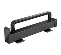 QUSYZD Pull-out Trousers Rack 26cmx10cm Extendable Trouser Racks Aluminum Alloy Space Saving Clothes Rod Damping Rail Slideable Hanger Thickened Base Sliding Trouser Hangers,One Color-31cmx7.2cm