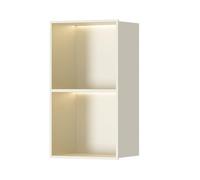 QUSYZD Recessed Niche Shower for Bathroom Storage, Wall Mounted Storage Cabinet, with LED Light, Niche Single Recessed Shower Shelf for Bathroom Storage,White-70x28x12.5cm