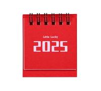 Qutalmi Desk Calendar 2024-2025, Desk Calendar 2024-2025 - Portable Table Monthly Calendar from August to December, Writeable to Turn the Academic Year for the