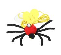 Qutalmi Toy for Cats on Door Frame - Stimulation and Play with Hanging Spider for Enrichment - Interactive Toys for Cats, for Small, Medium, Large Breeds, Bedroom, Pet Cage
