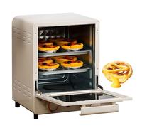 QUTBAG 15L Countertop Mini Oven Air Fryer with Adjustable Temperature and Timer