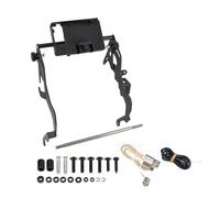 QUTBAG Navigation Bracket Motorcycle Adjustable Windshield Reinforcement Navigation SmartPhone Holder For Pan For America 1250 For Special RA1250 PA 2021(USB charging version)