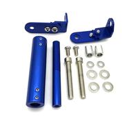 QUTBAG Navigation Bracket Motorcycle Phone Navigation GPS Bracket Mobile Holder Stand For Trail125 PCX125 ADV160(1set blue)