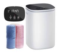 QUTBAG Towel Warmer Bucket, 23L Hot Towel Warmer with LED Display & Fragrant Disc Holder, Heat Timer 20/40/60 Min, 24 Hour Delay Timer, for Oversized Towels Pj, Bathrobe, Towel, Blanket
