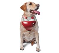 Quteprint Dog Cat Scarf Triangle Bib Bandana - Bowling Ball Sport Soft Breathable Pet Scarf for Small Dogs Cats, Washable Pet Decor for Feeding & Outdoor