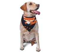 Quteprint Dog Cat Scarf Triangle Bib Bandana - Cartoon Cute Fox Leaves Soft Breathable Pet Scarf for Small Dogs Cats, Washable Pet Decor for Feeding & Outdoor