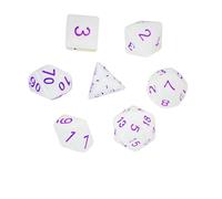 QUTHZZHY DND Dice, Polyhedral Dice Set, Polyhedral Dice Set for MTG, Dungeon and Dragons, Game Dice RPG Role Playing Table Games D&D D20 D12 D10 D8 D6 D4 7-Piece Set