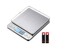 Qutsvosh 1 PCS Small Kitchen Scale 3Kg/0.01G Mini High Accuracy Cooking Scale Pocket Scale with LCD Display