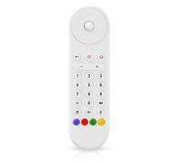 Qutsvosh A04 Air Mouse Smart Voice Remote Control 2.4G Mini Keyboard Without with Gyro Remote Control for Android TV Box PC Projector White