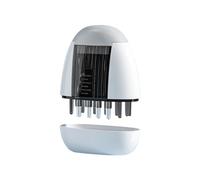 Qutsvosh for Hair Growth Serum Oil Nourish Mini Scalp Medicine Comb Hair Massager White 1Set